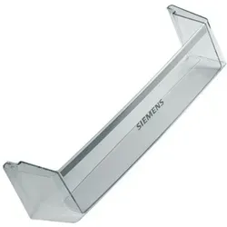 Siemens Ersatzteil Flaschenfach - Original - Küchengeräte-Zubehör, originales Flaschenfach für Siemens Kühlschränke und Gefrierschränke, sorgt für Ordnung und sicheren Halt von Flaschen.