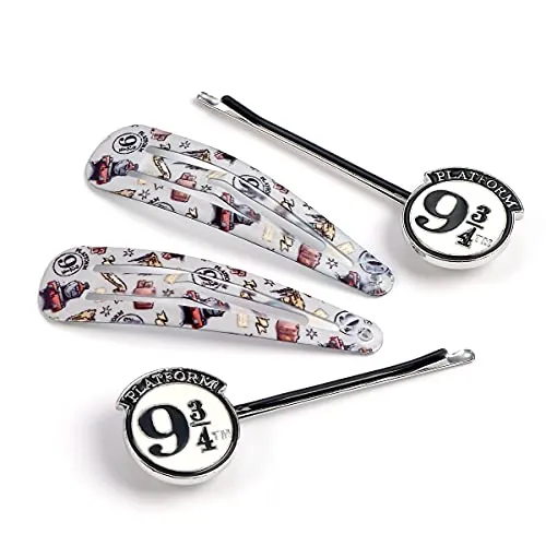 The Carat Shop Haarclip mit Harry-Potter-Plattform, 9 3/4 in weiß von The Carat Shop