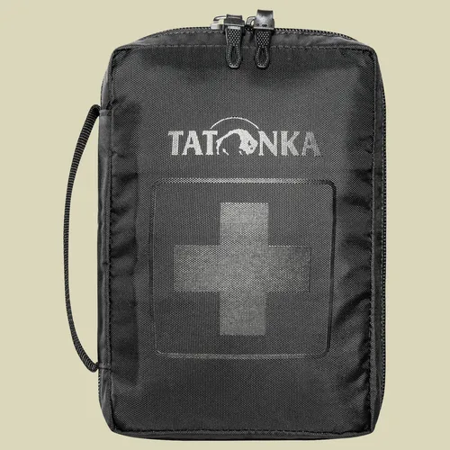 Tatonka First Aid S Erste-Hilfe Tasche in Schwarz - Erste-Hilfe Tasche für Outdoor-Aktivitäten, kompakt, robust und ideal für Notfälle unterwegs.