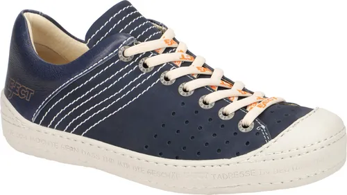 Eject DASS Herren Schnürschuhe Blau 45 EU - Sportliche Herrenschuhe aus hochwertigem Leder, mit bequemer Gummisohle und herausnehmbarer Innensohle für optimalen Tragekomfort. Ideal für den täglichen Einsatz und stilvolle Auftritte.