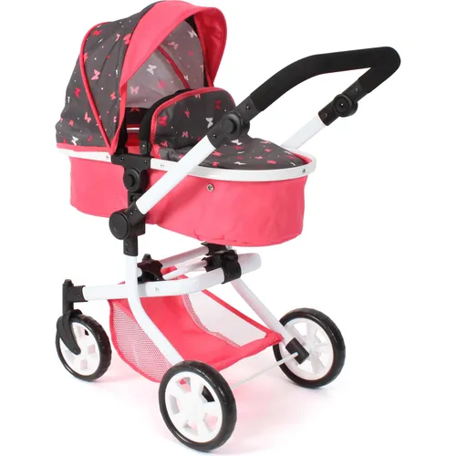 Bayer Chic 2000® 2in1 Puppenwagen Mika – Butterfly Koralle von Bayer Chic 2000