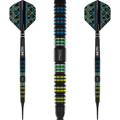 Red Dragon Soft Darts Dragonfly Black Tapered 95% Tungsten Softtip Dart Softdart