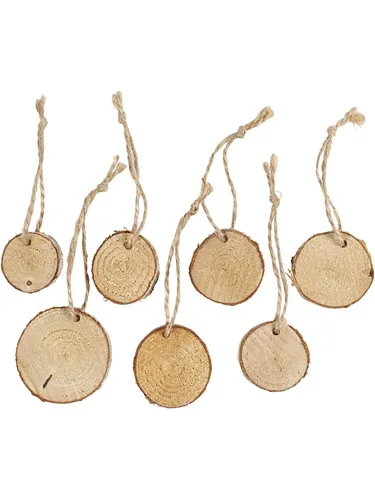 Produktbild Creativ Company Wooden Disc with Hanging Eye