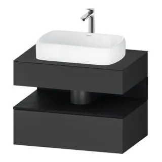 Qatego Konsolenwaschtischunterbau mit Auszug von Duravit
