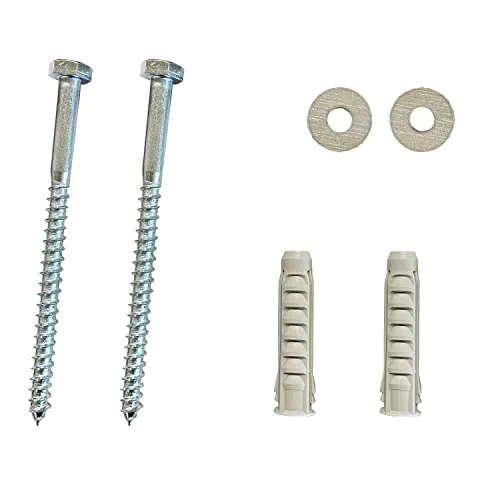 UvV-BASIC Radstop, Parkstopper, Anfahrschutz Befestigungset für 90 cm Varianten