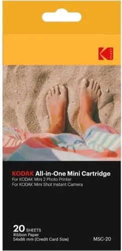 Kodak 20 Photo Papers and Cartridges MSC20 für Sofortbildkameras