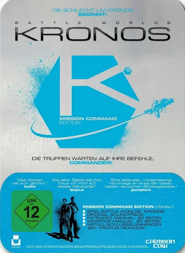 Battle Worlds: Kronos - Mission Command Edition PC - Strategiespiel für PC, USK ab 12 Jahren, neu & originalverpackt, spannende Taktik-Missionen für strategische Denker.