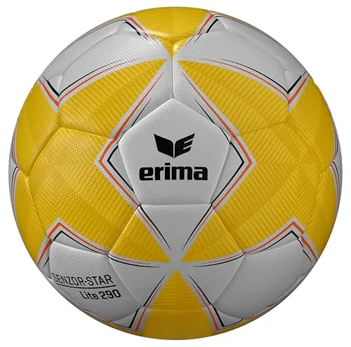 Erima SENZOR-Star Lite 290 2.0 Fußball (7192505), gelb, 5