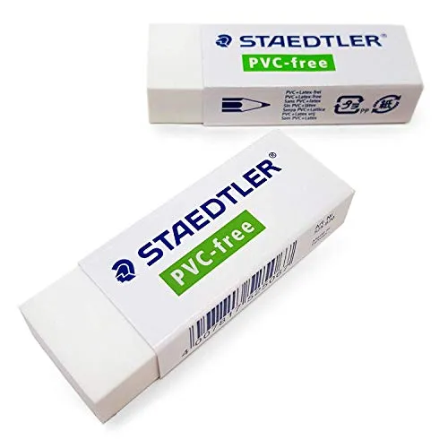 Staedtler 525 B20 Radiergummi - PVC / Latexfrei - Premium Qualität 2 x