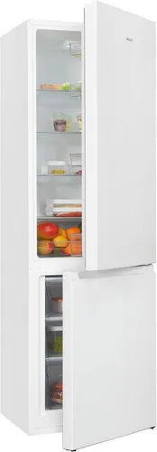 Exquisit Kühl-Gefrierkombination KGC265-70-010D - Kühlschrank mit 269 L Nutzinhalt, ideal für Familien. 4*-Gefrierfach, energiesparend mit nur 39 dB(A) und modernem Design in Weiß.