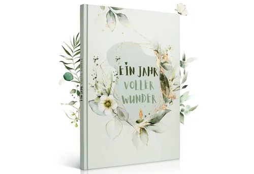 Eulentaler Tagebuch I Babyalbum I Mein erstes Jahr I Von Pädagogen gestaltet I handgemalte Illustrationen, viel Platz für Fotos & Erinnerungen, 84 Seiten