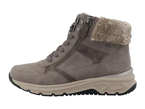 Romika Winterboots grau mit TEX-Membran 38 EU - Wanderschuhe mit RomiTEX-Membran für optimalen Wetterschutz, warmes Fleece-Innenmaterial und praktische Schnürung für perfekten Halt.