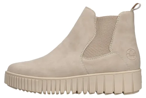Rieker Damen Stiefelette Y6151 in beige von Rieker