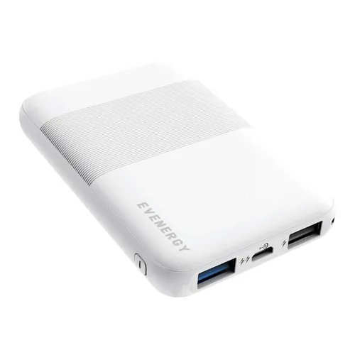 SBS Fast Charge Power Bank 5000 mAh mit 2 USB-Ports - Praktische Powerbank mit 5000 mAh, ideal für unterwegs. Mit 2 USB-Ports und intelligenter Ladefunktion sorgt sie für schnelles Laden Ihrer Geräte.