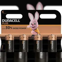Duracell Plus Power MN1400-LR14-C-Baby - 4er Blister