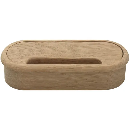 Kabeldurchgang oval 57x143 mm aus Eiche roh in braun von alles im griff