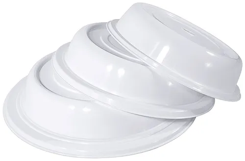 Contacto Tellerglocke, weiß 24,1 cm