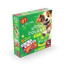 Pegasus Spiele Word Colony Kids - My First Words - Gesellschaftsspiel für Kinder, fördert Wortschatz und Rechtschreibung spielerisch in englischer Sprache.