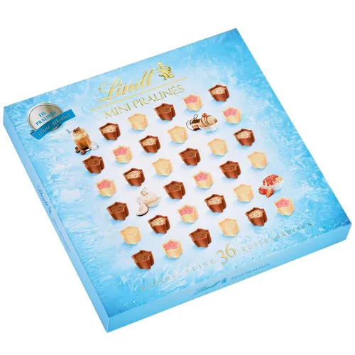 Lindt Eis Pralinen Minis Cocos Spaghetti Tirmisu Eiscafe 165g MHD 1/2027