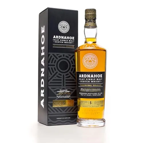 Ardnahoe | Inaugural Release | 5 Jahre | Islay Single Malt Scotch Whisky | harmonischer fruchtig-rauchiger Geschmack | 50% Vol | 700 ml Einzelflasche