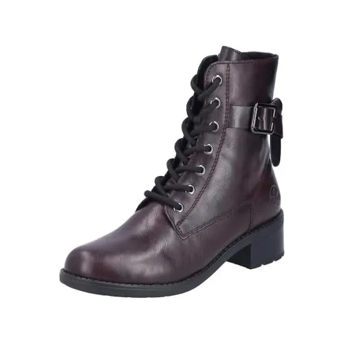 Rieker 75431 Wanderschuhe schwarz-rot EU39 in rot von Rieker