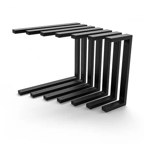 HEVVA Doppelte Waschtischbefestigung 20-45 cm, Schwarz - Garten-Zubehör mit flexibler Tiefe von 20 bis 45 cm, ideal für individuelle Waschtischlösungen.