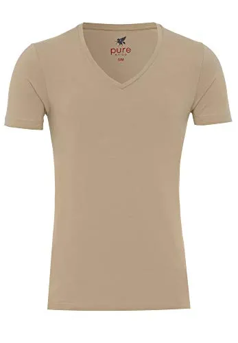 3398-92998 Pure V-Neck T-Shirt Doppelpack