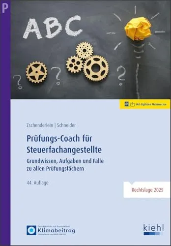 Prüfungs-Coach für Steuerfachangestellte: Alle Prüfungsfächer im Blick - Der Prüfungs-Coach für Steuerfachangestellte bietet umfassendes Wissen zu allen Prüfungsfächern, ideal zur gezielten Vorbereitung auf die Prüfung.