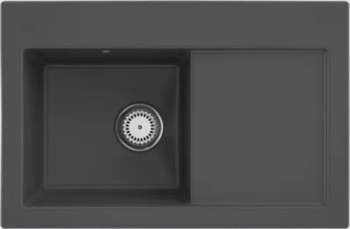 Villeroy & Boch Einbauspüle Subway 45 - Modell 677201i4 - Keramikspüle für eine moderne Küche, beständig und pflegeleicht, ideal für stilvolle Küchenlösungen