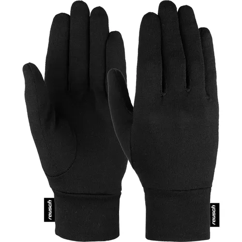 Reusch Merino Wool Conductive Innenhandschuhe schwarz