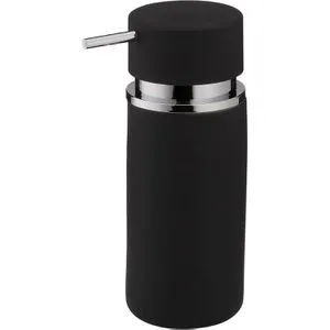 Kela Seifenspender PER, 20421, stehend, Keramik, schwarz, 300ml