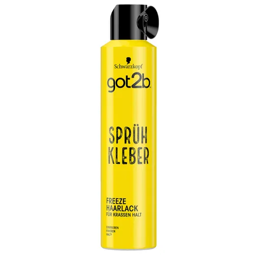 300ml got2b Sprühkleber freeze Haarlack für krassen Halt fixieren Haarspray