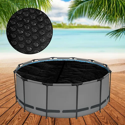 PoolSun Solarplane 115µm 457cm rund - Schwimmbeckenheizungen & Solarmodule – Tragbare Solarfolie für effiziente Poolheizung, ideal für Quick-Up-Pools und Stahlwandbecken.