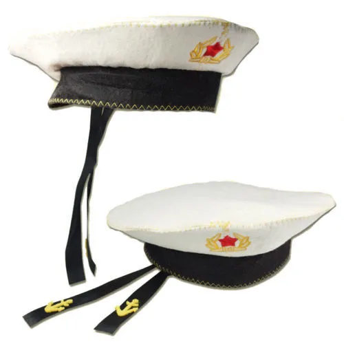 Saunahut Seemann Filzkappe Hut Kappe Saunamütze für Sauna Saunakappe Sauna Hut