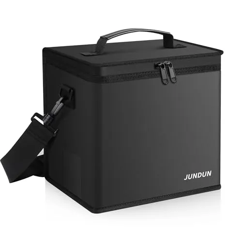 5200℉ Lipo Safe Bag Feuerfeste und Explosionsgeschützte Tasche, 24x18x22cm Batterie Aufbewahrungsbox für Akkus mit Wasserdichtem Doppelreißverschluss, Großes Fassungsvermögen zum Laden und Aufbewahren