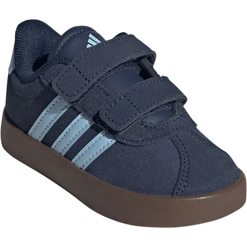 adidas VL COURT 3.0 Sneaker für Kinder – Blau, Größe 23 von adidas