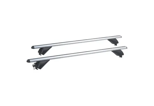 VDP-R003 Aluminium Dachträger 135cm - Gepäckträger aus hochwertigem Aluminium, abschließbar und bis zu 90kg belastbar. Ideal für Fahrzeuge mit bündiger Dachreling, sorgt für mehr Platz im Innenraum.