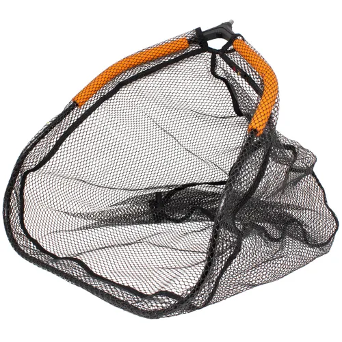 TFT Kescherkopf schwimmend 50x40cm - Fischschonender Forellenkescher - Kescher & Netze, gummierter und schwimmender Kescherkopf mit Auftriebskörper für schonendes Fangen von Forellen.