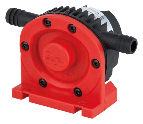 wolfcraft Pumpe mit Kunststoffgehäuse (1300 l/h) I 2202000 I Zum Abpumpen von Flüssigkeiten mit der Bohrmaschine