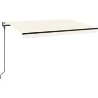 vidaXL Automatische Markise 450x300 cm mit LED & Windsensor