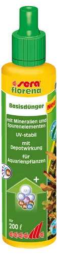 Produktbild Sera florena 50 ml Süßwasser Pflanzendünger Pflanzenpflege Basisdünger Aquarium