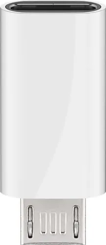 Goobay Micro-USB-auf-USB-C-OTG-Adapter - Weiß