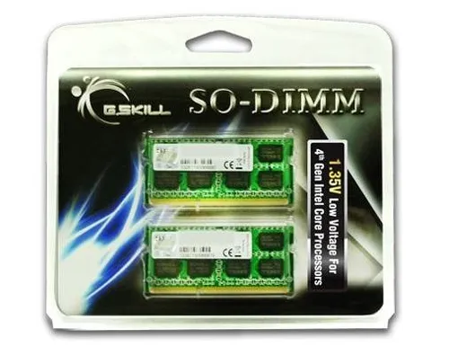 8GB G.Skill DDR3 1600 MHz SO-DIMM Notebook Speicher dual-Kit (2 x 4GB) CL9