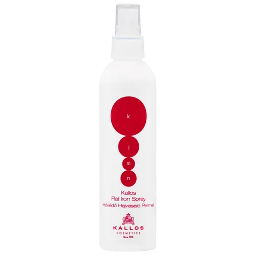 Kallos Flat Iron Spray 200ml Hitzeschutz, Glättend, Paraben- & Silikonfrei