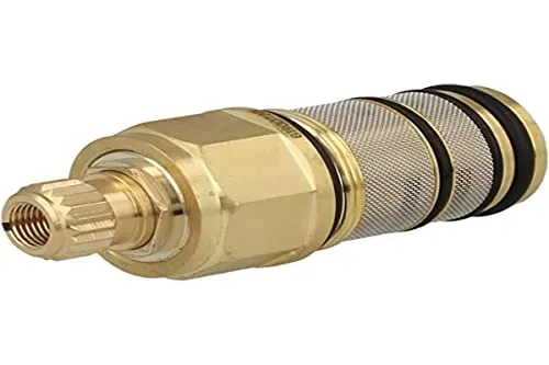 Kludi Temperaturregeleinheit für Thermostat-Unterputzarmatur - Armaturen - Hochwertige Temperaturregeleinheit aus Messing mit schnellem Wachsdehnstoffelement, ideal für KLUDI Unterputz-Thermostate, sorgt für präzise Temperaturregelung und Energieeinsparung.