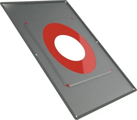 Jeremias DW-FU Deckenblende 21-40° mit Dampfsperre Ø180mm