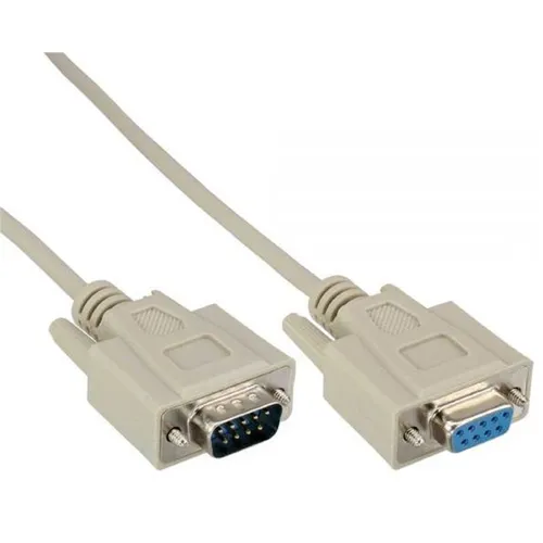 Serielles Kabel SubD 9 Stecker auf SubD 9 Buchse 20m Kabel 9-polig