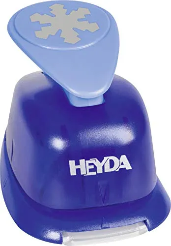 Heyda 203687508 Motivstanzer Groß Motivgröße: ca. 2, 5 cm, Motiv: Eiskristall