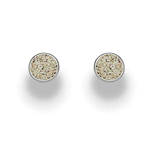 DUR Ohrstecker Sandschale 2.0 aus 925 Sterling Silber von DUR