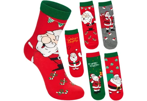 BRUBAKER Socken Herren Weihnachtssocken